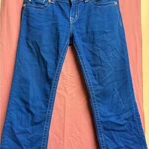 Miss Me Cobalt Blue Wide Leg Jeans